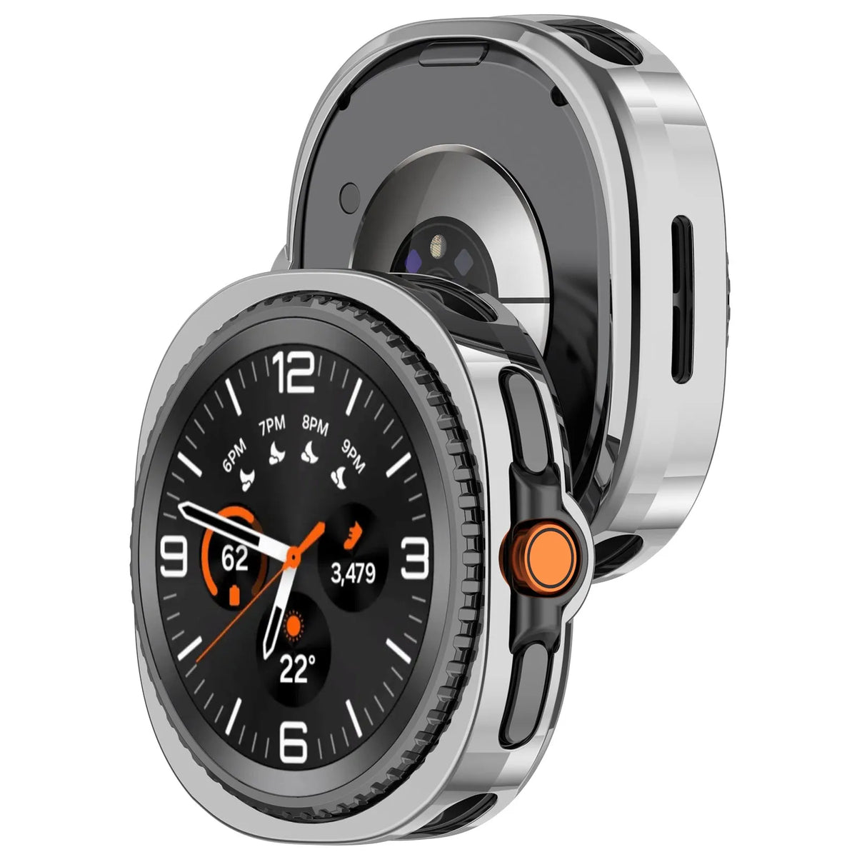Samsung Galaxy Watch 8 Classic TPU case (zilver)