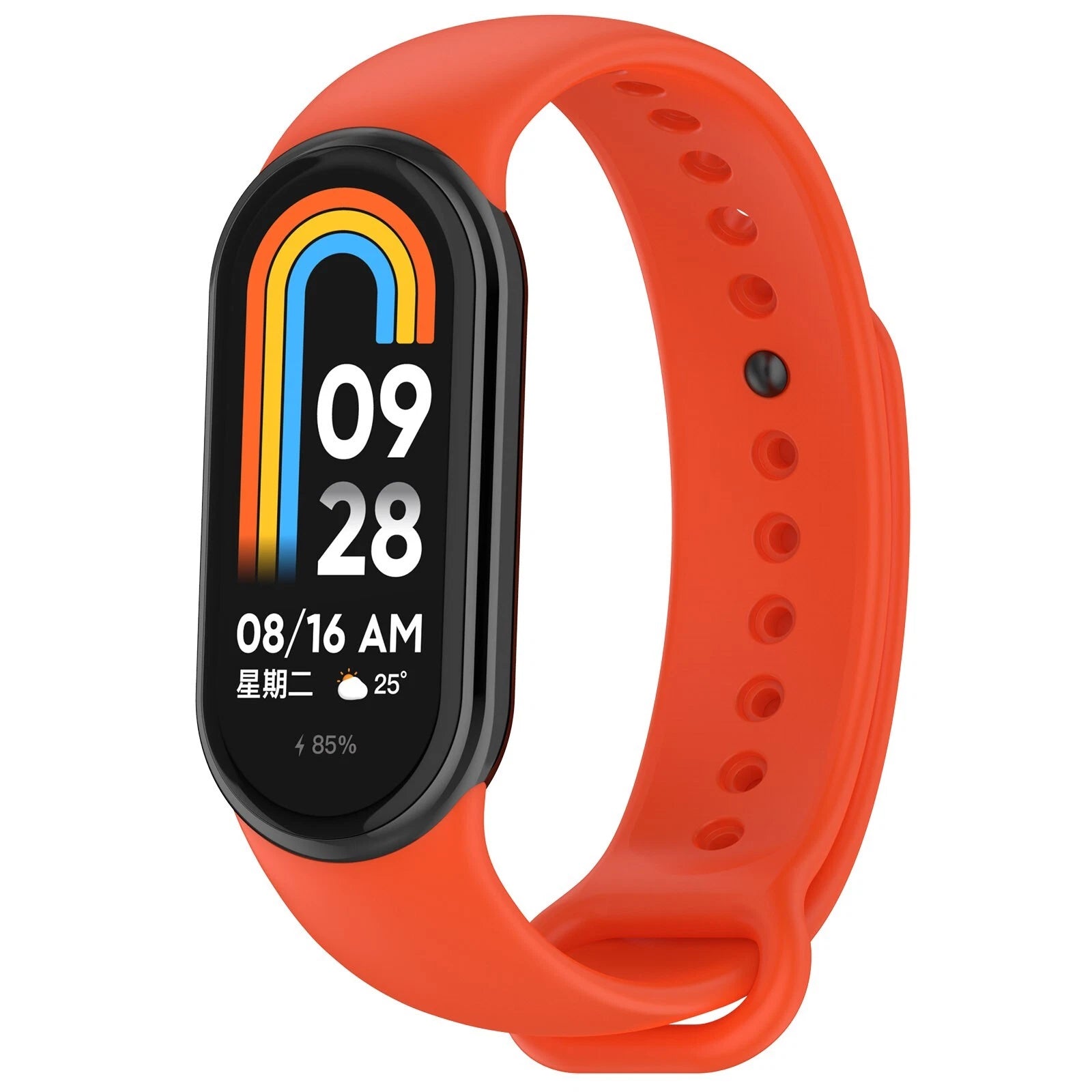 Xiaomi Smart Band 8 siliconen bandje (oranje)