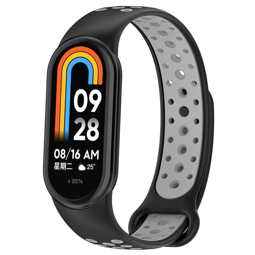 Xiaomi Smart Band 8 Sport Strap (Black/Grey)