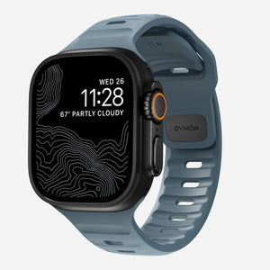 Nomad Sport Apple Watch siliconen bandje (marine blauw)