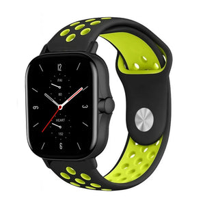 sport-bandje-amazfit-gts-zwart-geel