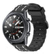 Samsung Galaxy Watch 3 45mm Silicone Strap Tough (Black/White)