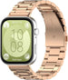 Huawei Watch Fit 4 stalen band (rosé goud)