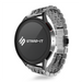 Xiaomi Mi Watch duo stalen schakel band (zilver)