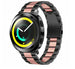 Samsung Gear Sport stalen band (zwart/roze)