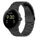 Google Pixel Watch 1/2 stalen band (zwart)