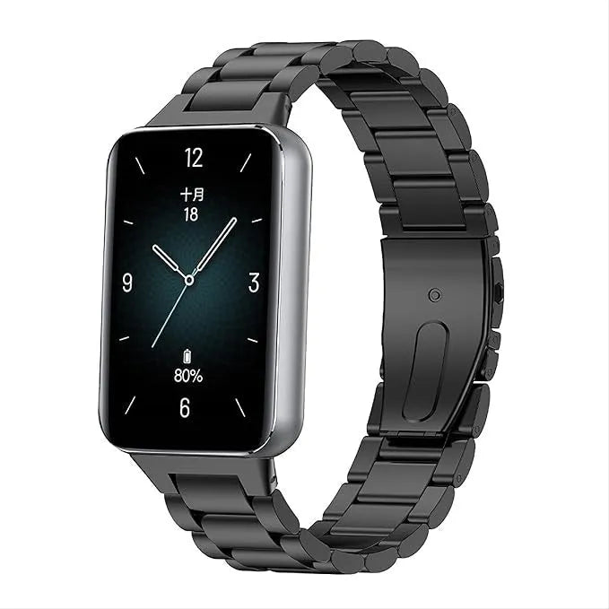 Honor Band 10 stalen band (zwart)