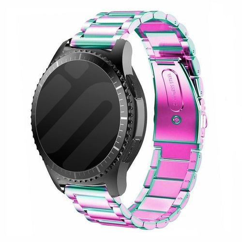 Garmin Forerunner 165 stalen band (regenboog)