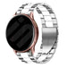 Coros Pace 2 stalen band (zilver/wit)