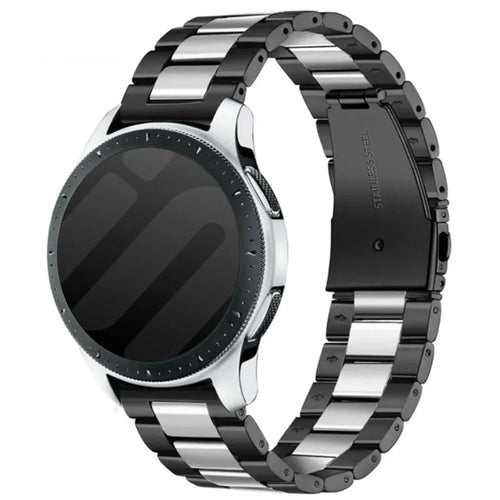 Suunto 9 Peak stalen band (zwart/zilver)