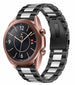 Samsung Galaxy Watch 3 41mm stalen band (zwart/zilver)