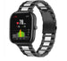 Xiaomi Amazfit GTS stalen band (zwart/zilver)