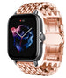 Amazfit GTS 3 stalen draak band (rosé goud)