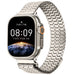 Apple Watch luxe metalen mesh bandje (sterrenlicht)