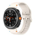 Samsung Galaxy Watch 9 - 44mm siliconen bandje (sterrenlicht)