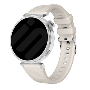 Huawei Watch GT 5 - 41mm premium silicone band (sterrenlicht)