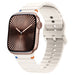 Apple Watch Wave siliconen bandje (sterrenlicht)