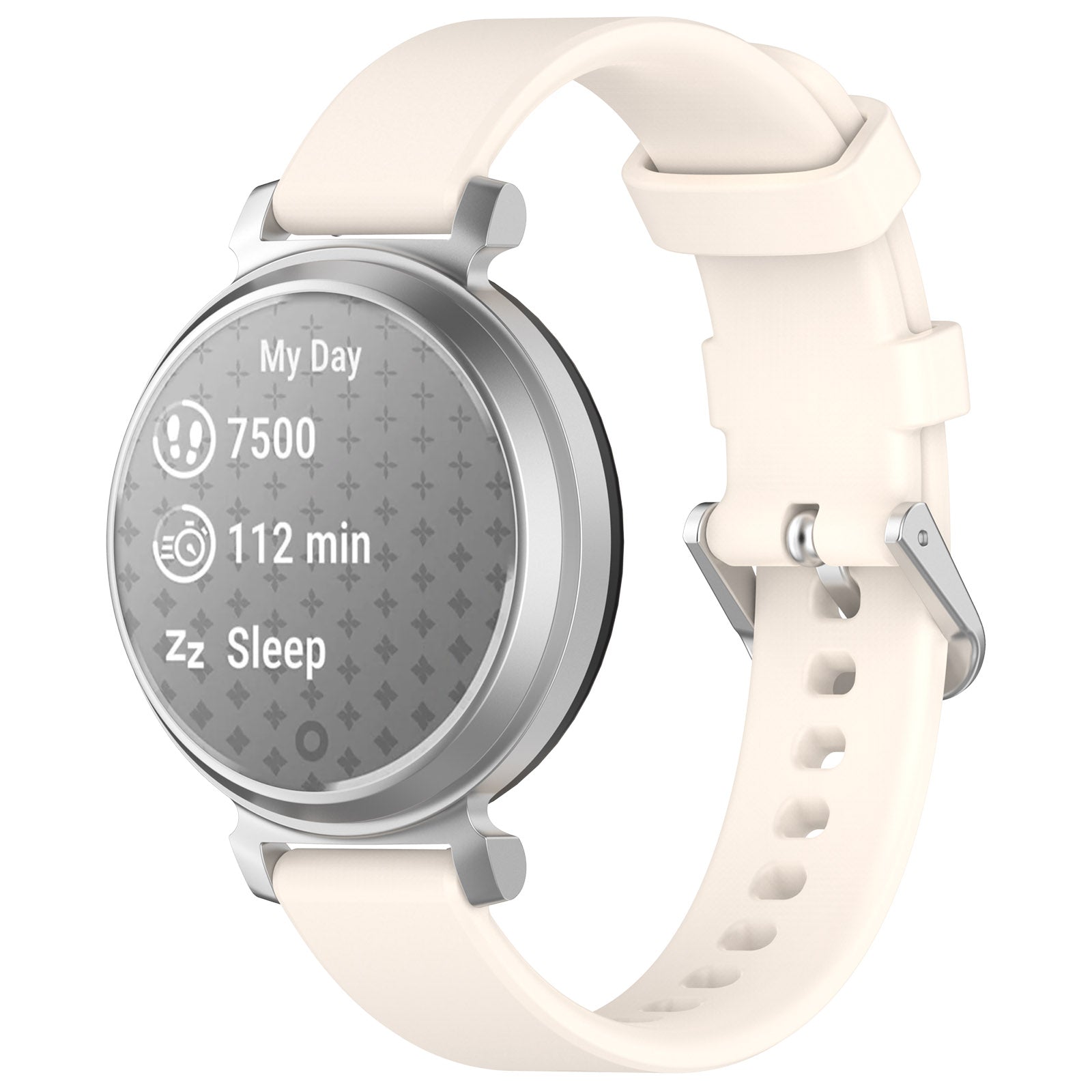 Garmin Lily 2 siliconen classic bandje (sterrenlicht)