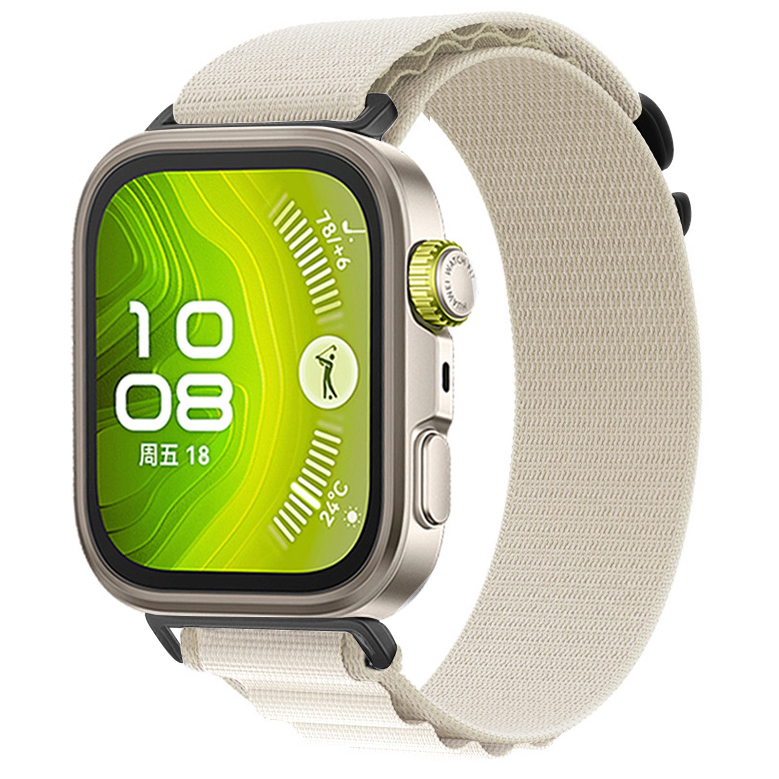 Huawei Watch Fit 5 Pro Alpine Nylon Strap (Starlight)