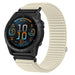 Garmin Fenix 9 - 43mm Wave Nylon Strap (Starlight)