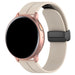 Samsung Galaxy Watch Active D-buckle siliconen bandje (sterrenlicht)