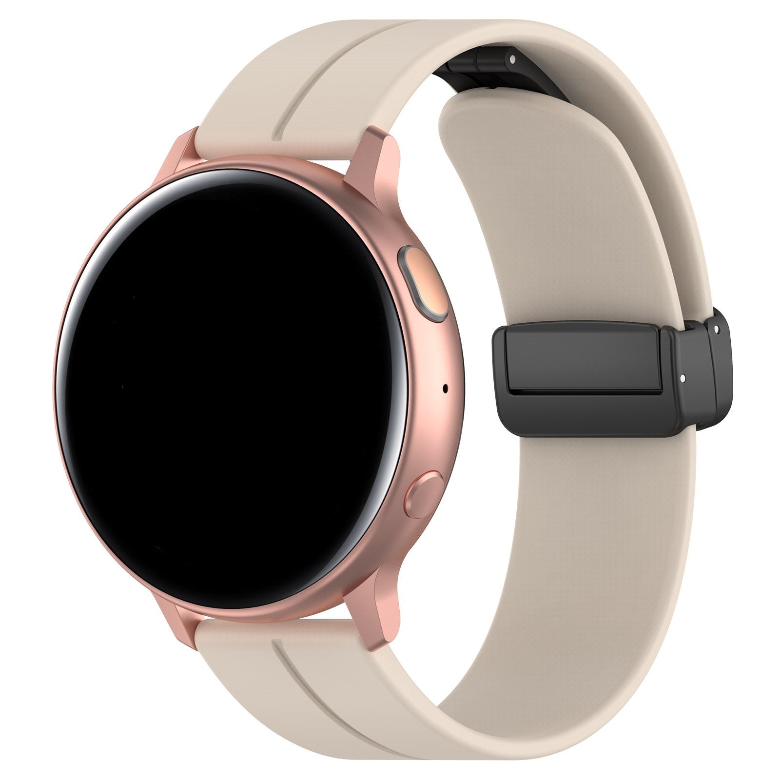 Amazfit GTS 4 D-Buckle Silicone Strap (Starlight)