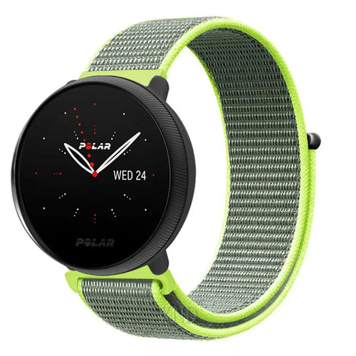 Nylon Strap, on a watch, 3/4 front view