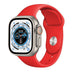 Apple Watch Ultra silicone band (rood) 