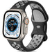 Apple Watch Ultra sport bandje (zwart/grijs)