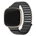 Fitbit Versa 4 Steel Loop Strap (Black)