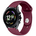 Fossil Gen 6 44mm sport bandje (bordeaux)