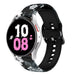 Samsung Galaxy Watch 4 44mm Strap Grey Flowers
