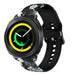 Grey Flower Samsung Gear Sport Strap