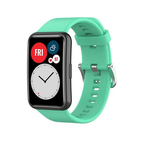Huawei Watch Fit SE siliconen bandje (aqua)