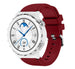 Huawei Watch GT 3 Pro 43mm siliconen bandje (bordeaux)