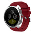 Polar Grit X twill silicone band (bordeaux)