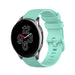 OnePlus Watch luxe siliconen bandje (aqua)