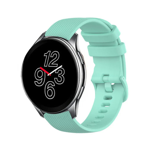 OnePlus Watch 3 luxe siliconen bandje (aqua)
