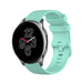 OnePlus Watch 3 luxe siliconen bandje (aqua)