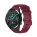 Huawei Watch GT 2 Luxe Siliconen bandje (donkerrood)