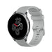 OnePlus Watch luxe siliconen bandje (grijs)
