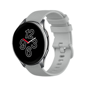 OnePlus Watch 3 luxe siliconen bandje (grijs)