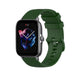 Amazfit GTS 3 Luxe Siliconen bandje (legergroen)