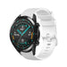 Huawei Watch GT 2 Luxe Siliconen bandje (wit)