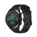 Huawei Watch GT 2 Luxe Siliconen bandje (zwart)