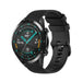 Huawei Watch GT 2 Luxe Siliconen bandje (zwart)