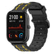 Xiaomi Amazfit GTS sport gesp band (zwart/geel)
