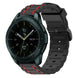 Samsung Galaxy Watch 42 mm sport gesp band (zwart/rood)