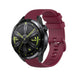 Huawei GT3 46mm luxe siliconen bandje (donkerrood)