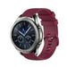 Samsung Gear S3 luxe siliconen bandje (donkerrood)